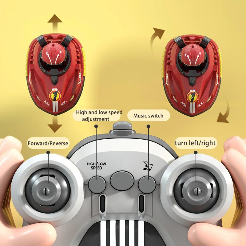 Remote Control Bumper Car Two Player Racing Kart Family Interactive Collision Drifting Launch Remote Control Toy view 6