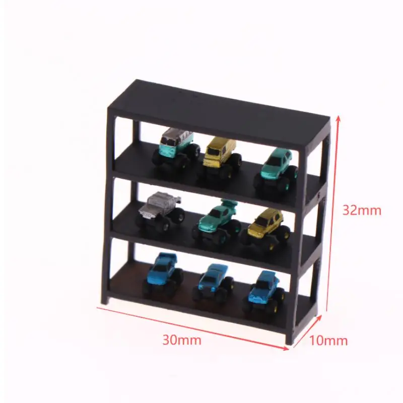 Kit diorama per garage in miniatura per modellini di auto in scala 1:64 e 1:10 - Scena di riparazione fai-da-te con accessori per esposizioni artigianali