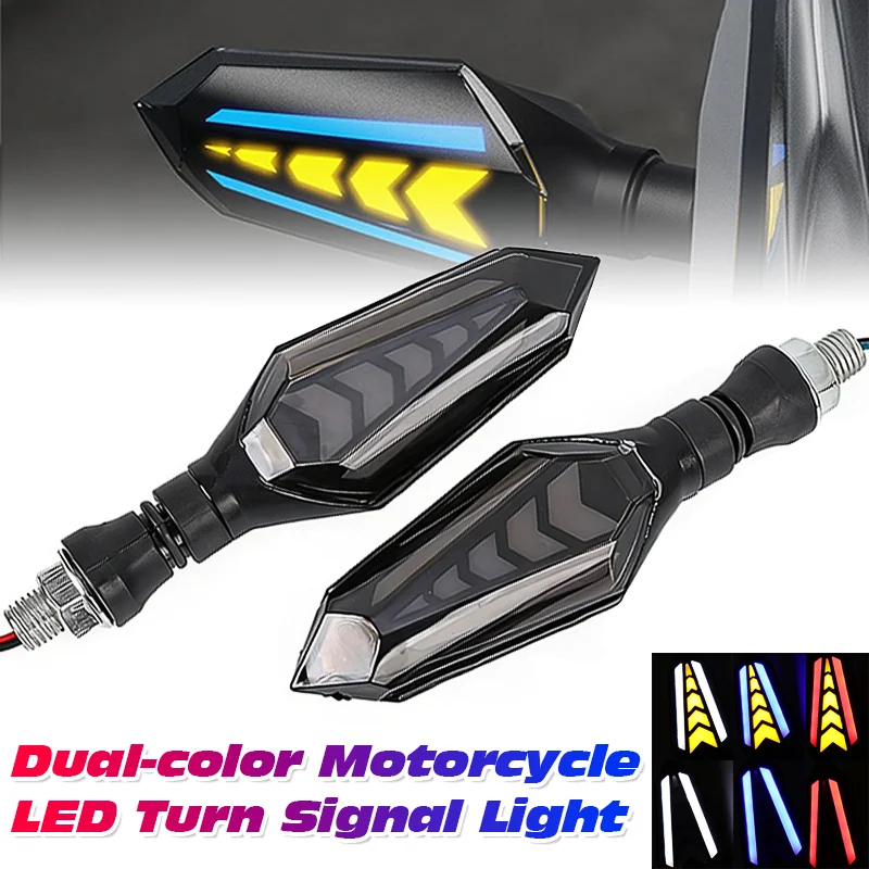 12V Motorcycle LED Turn Signal Light High Brightness Flowing Indicator Lamp For Honda MSX 125 PCX 125 Hornet Zontes VOGE KTM