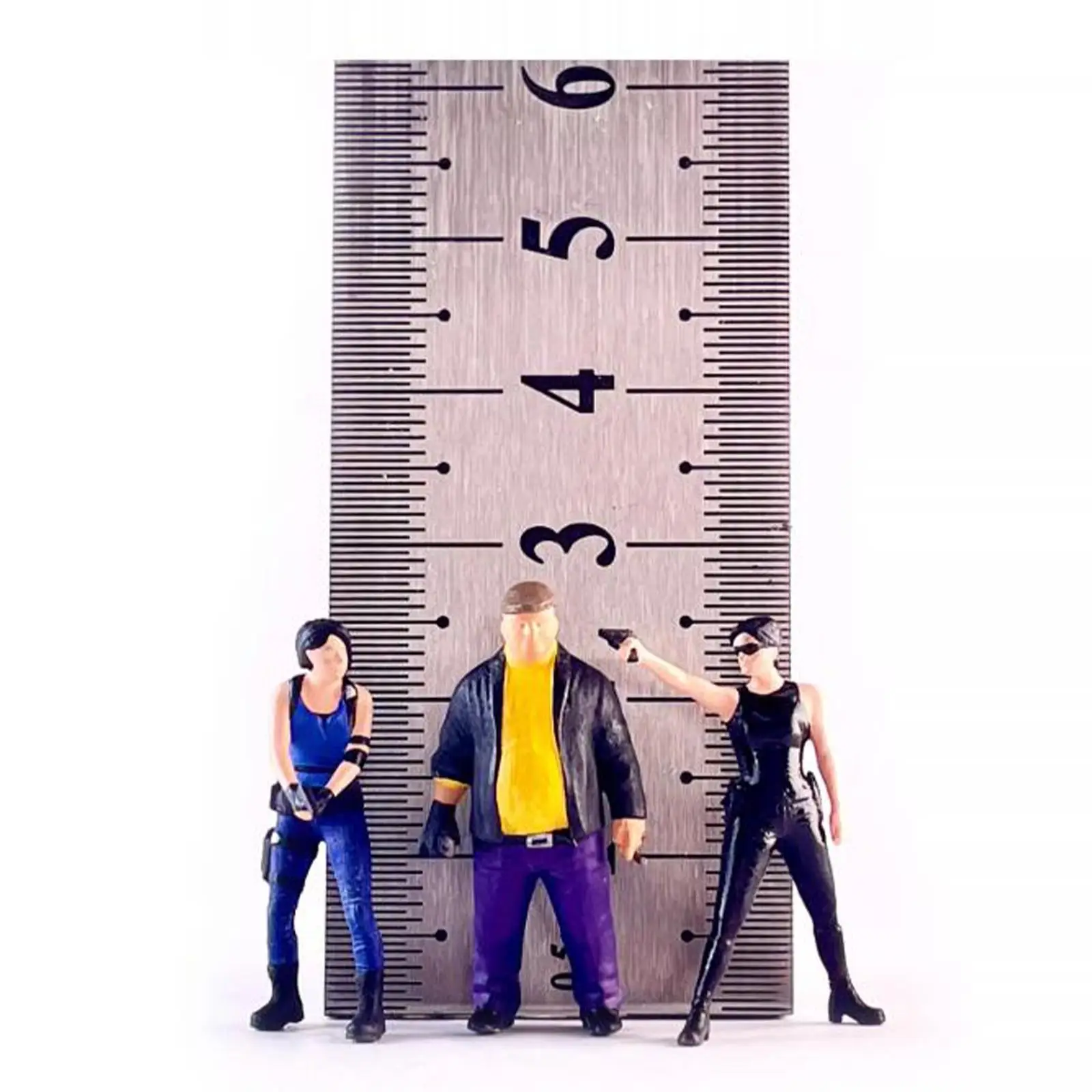 Figurine jouet modèle poupée jouet Unique décoration de table ornement figurine en résine pour cadeaux de fête salle d'étude chambre à coucher domestique 1/64