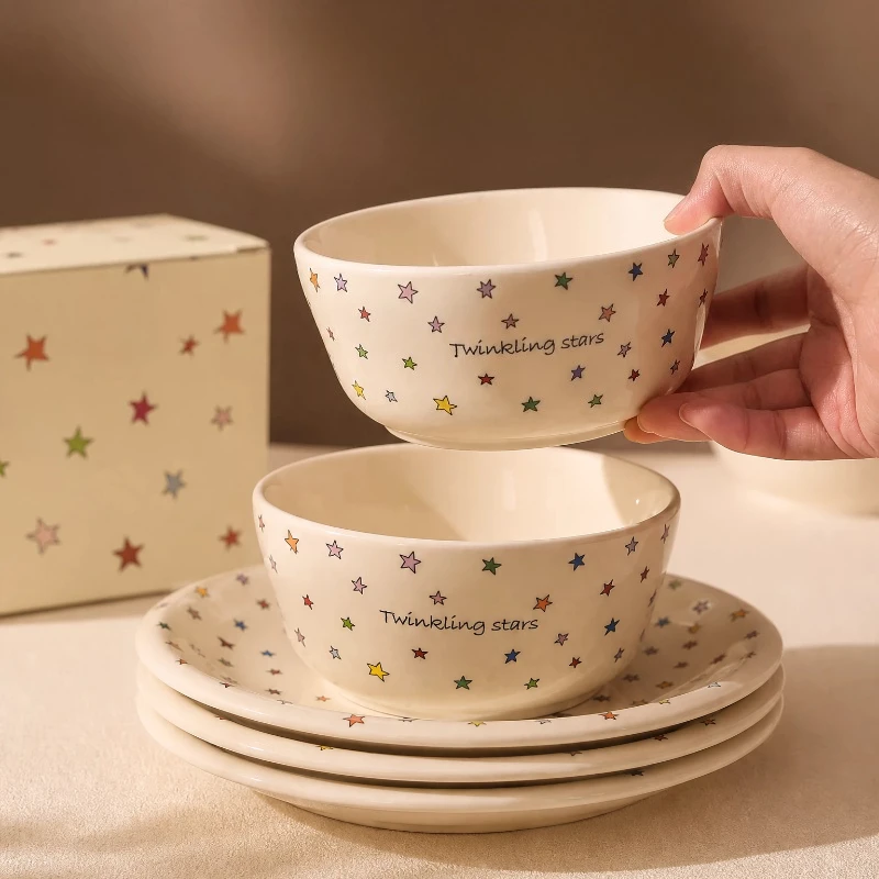 Modern Unique Dinner Set Plates Design Aesthetic Italian Luxury Dinnerware Sets Ceramic Designer Vajilla Ceramica Dinnerware