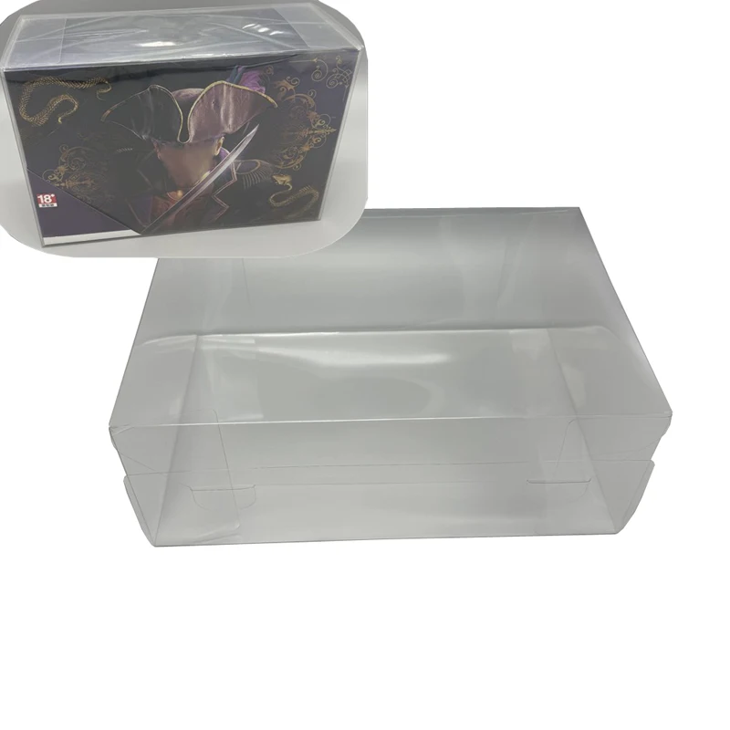 

10PCS Clear Protection Box for PS5 for PS4 for Like a Dragon: Pirate Yakuza in Hawaii Collection Display Storage Case