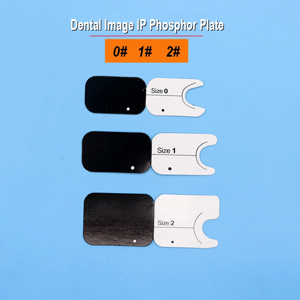 400Pcs Dental Phosphor Image Plate X-Ray Scanner Film Board Digital Xray Sensor Paper Card Dentist Medical Consumable Materials