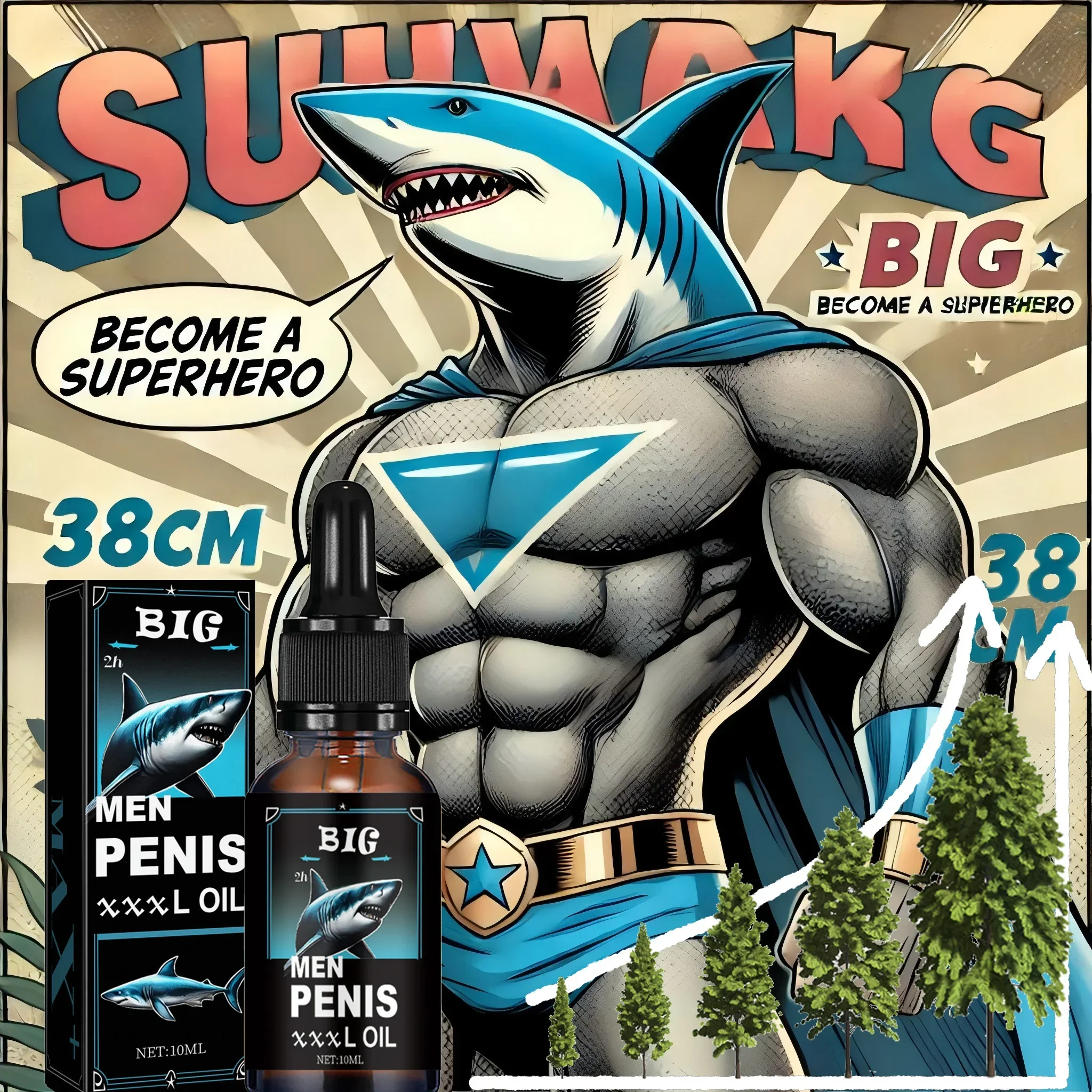 

380mm 120 minutes Be Be a superhero!！