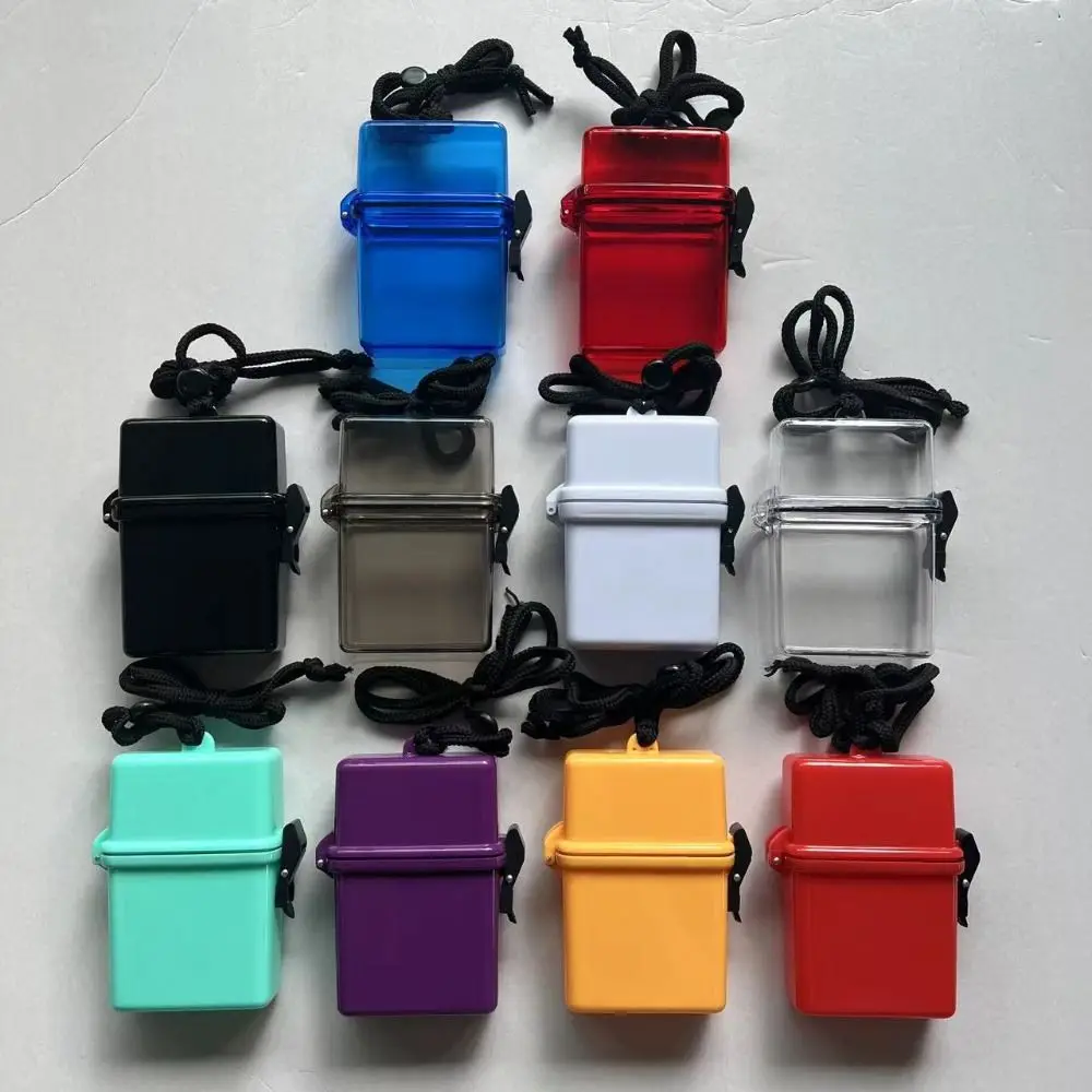 Waterproof Photocards Storage Box New Sealed Kpop Idol Album Case Portable Card Sleeve Photo Card Holder Container