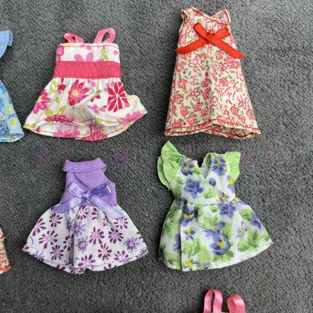 Different 5Pcs/Set Original Ob11 Doll Clothes Little Kelly Can Wear Skirt Clothes Pants Dressing Toys view 4