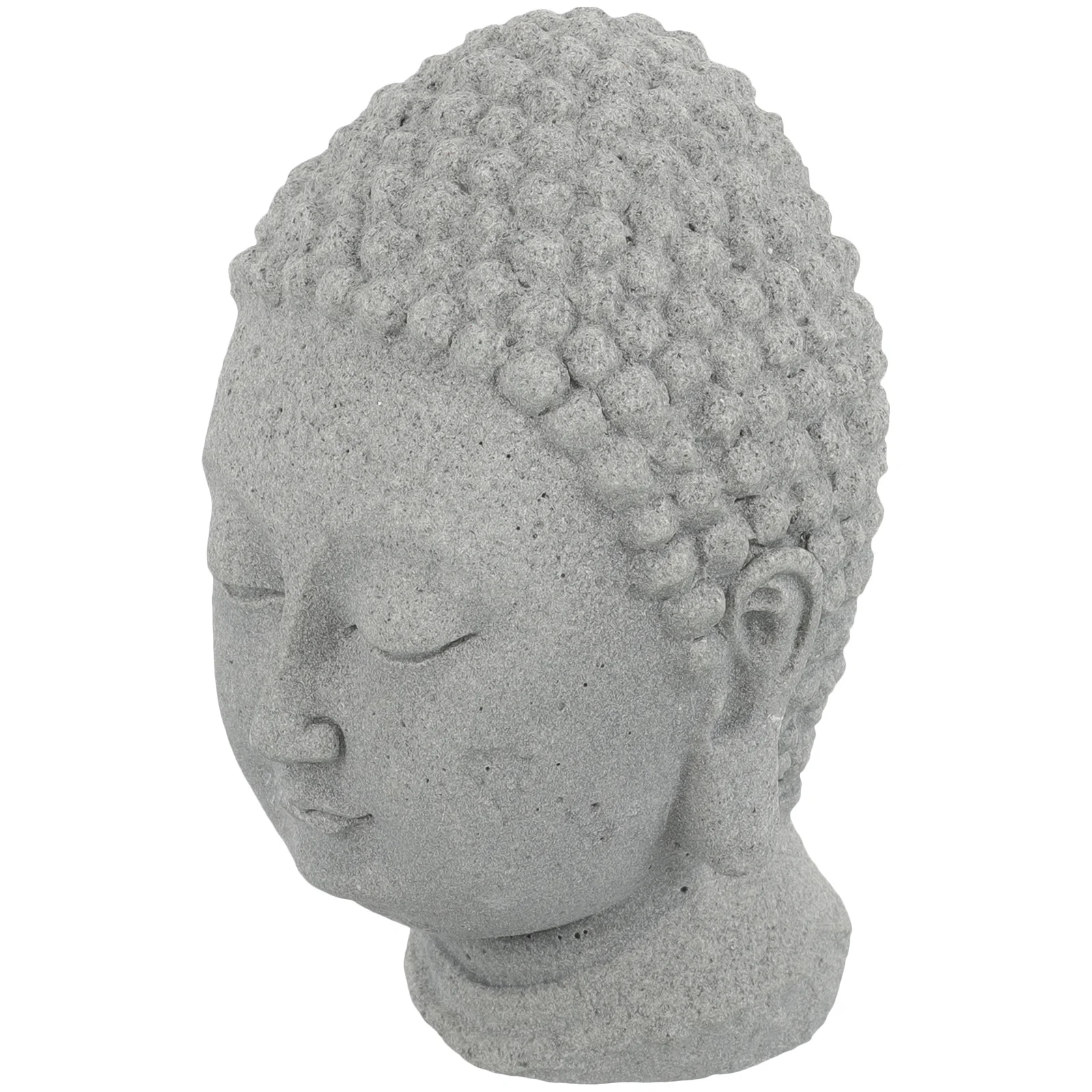 

Buddha Head Statue Detailed Meditating Design Fish Tank Aquarium Sculpture Home Bonsai Decor Buddha Head Statue