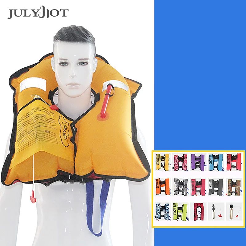 

Automatic Inflatable Life Jacket Professional Swimming Fishing Life Vest Water Sports Children Adult Life Vest for Surf Fishing