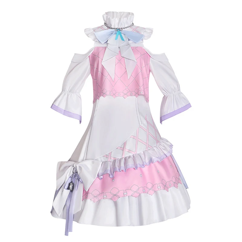 جديد 2025 أنيمي مشروع Sekai Momoi Airi تأثيري حلي فتاة لوليتا فستان موحد هالوين كرنفال المرحلة موحدة الملابس