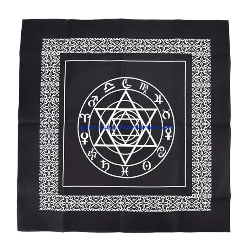

G7NF Square Makulum Diving Altecloth Tablecloth Board Game Card Pads Runes столовая алтарь ткань метафизическая настольная игра