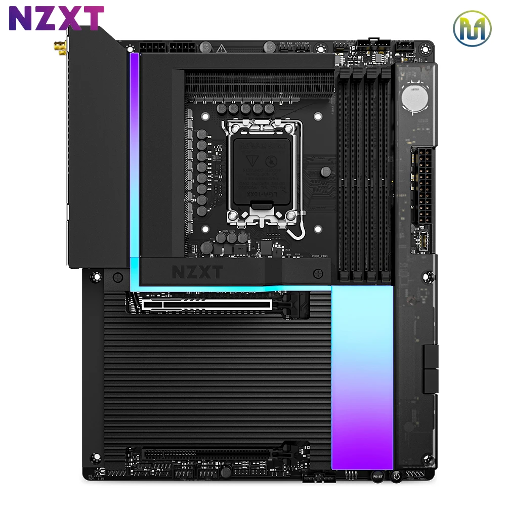 اللوحة الأم للألعاب Nzxt N9 Z890 (أسود) لوحة أم سوداء ثنائية النطاق تدعم Wyatty7