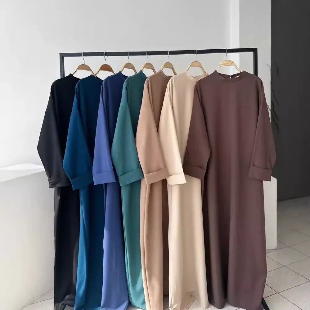 

Eid Muslim Dress Women Abaya Autumn Dubai Abayas Jalabiya Morocco Modest Dresses Kaftan Islam Vestidos Saudi Arab Long Robe