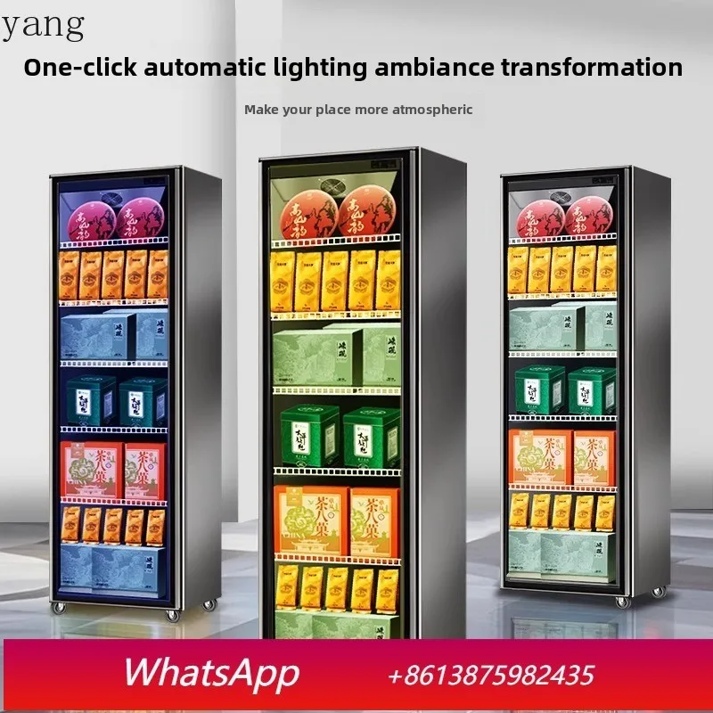 

YJQ display cabinet air-cooled commercial refrigerated storage cabinet double door three-door refrigerator