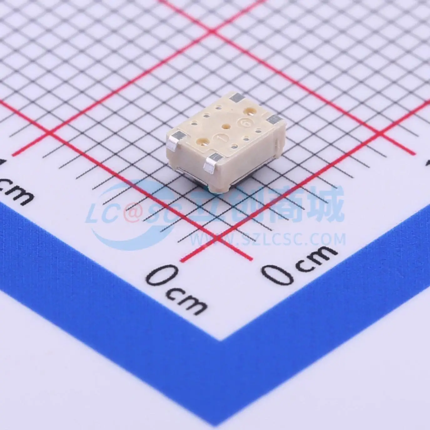 141pcs PTS815SJG250SMTRLFS SMD-4P 4.2x3.2mm SPST 4N Tactile Push Button Switch - view 2