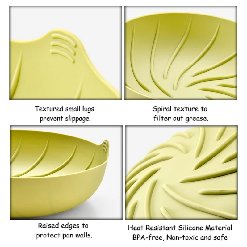 M2EE سلة المقلاة الهوائية فرشاة زيت السيليكون ملحقات المقلاة الهوائية مادة السيليكون