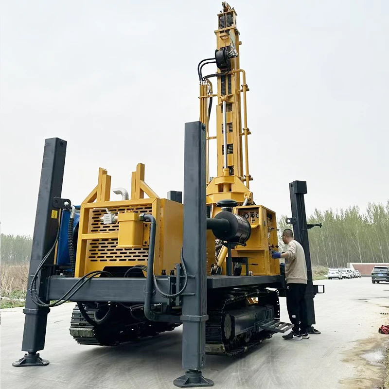 Hydraulic Reverse Circulation Drilling Rig RC Drill Machine 500m for Geological Exploration Deep Drilling