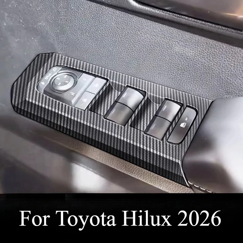 

For Toyota Hilux 2026 Window Lift Panel Interior Modification Automobiles Accessories Body Kits Car Interior Accessories