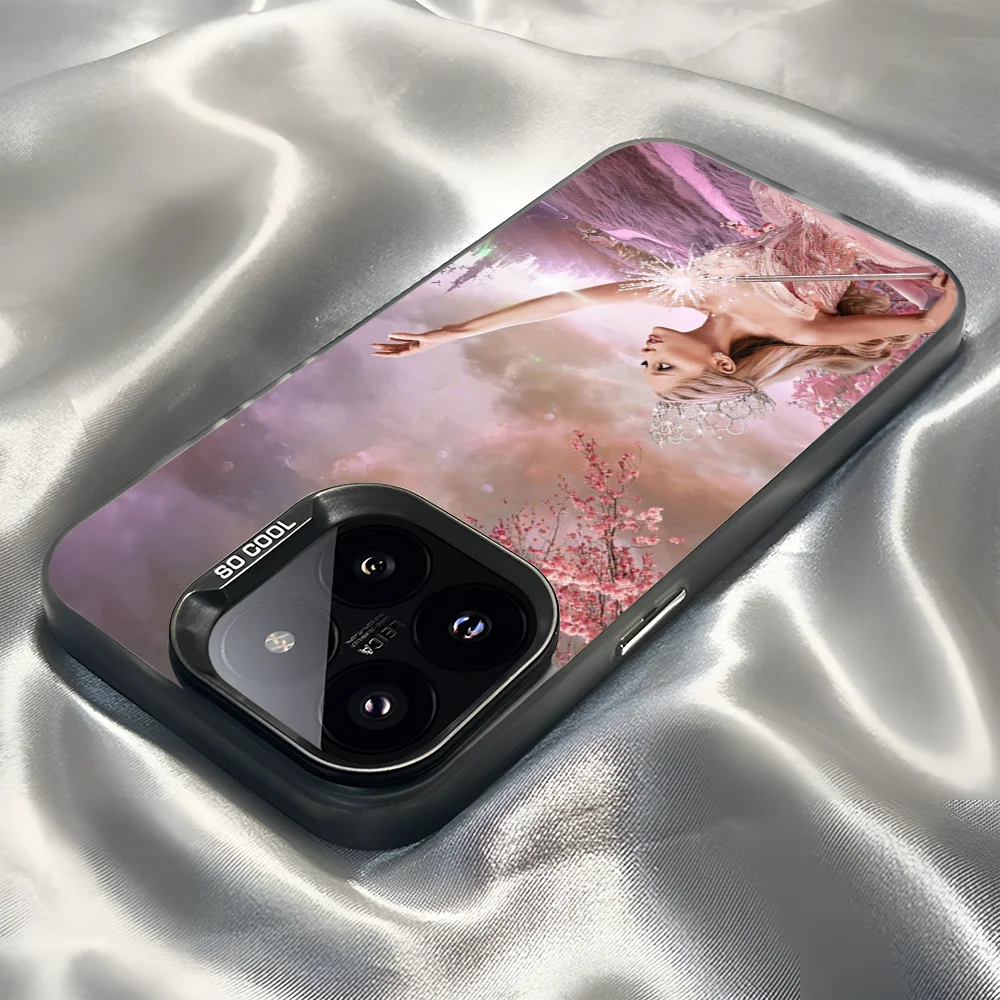 Epc A- Ariana G-Grande Wicked Phone Case IMD Phone Case For IPhone 16 15 14 13 12 11 Pro Max Plus Color Silver Cover