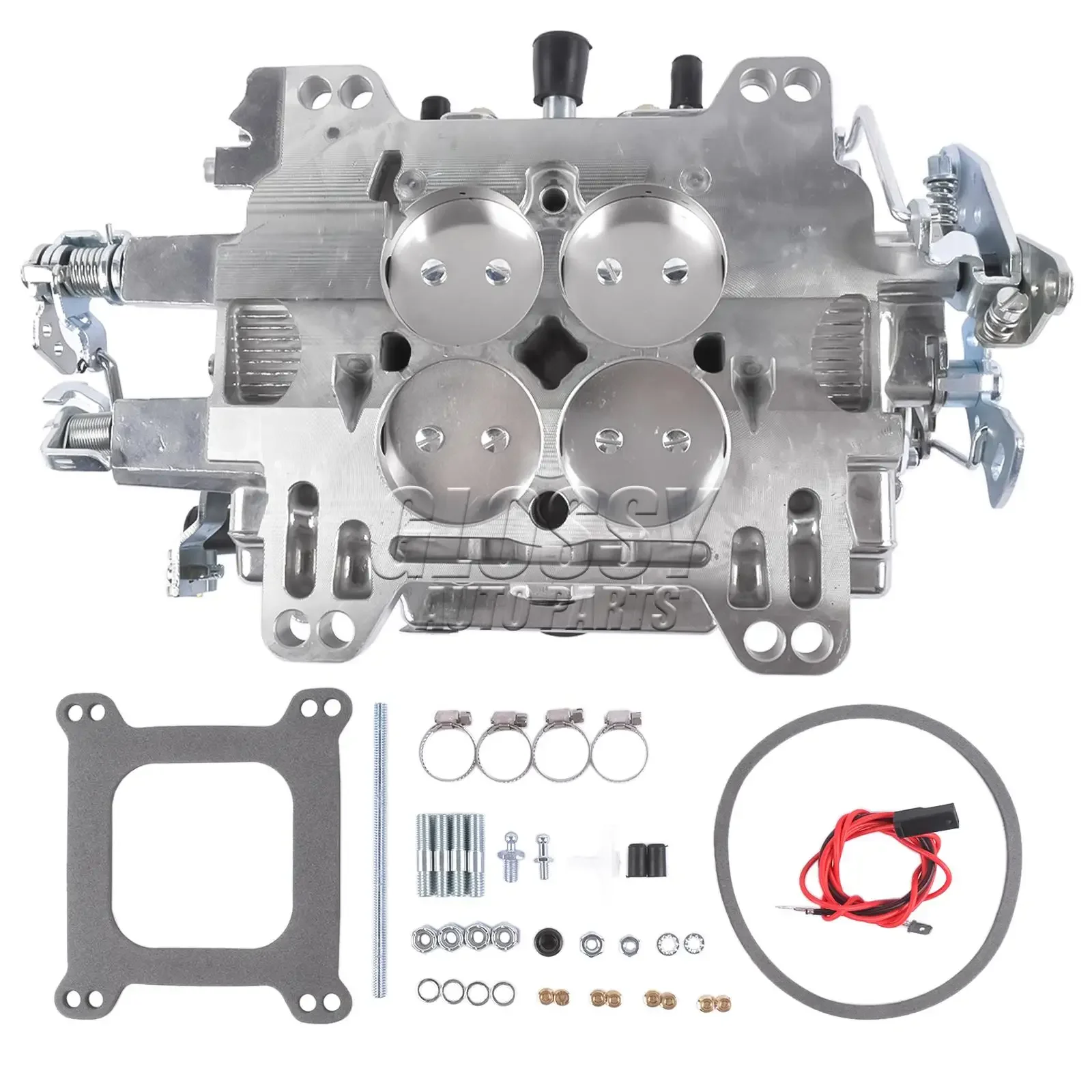 AP03 750 CFM مربع تتحمل 4-برميل صمام الهواء دليل الاختناق المكربن الجديد لأداء Edelbrock 1407