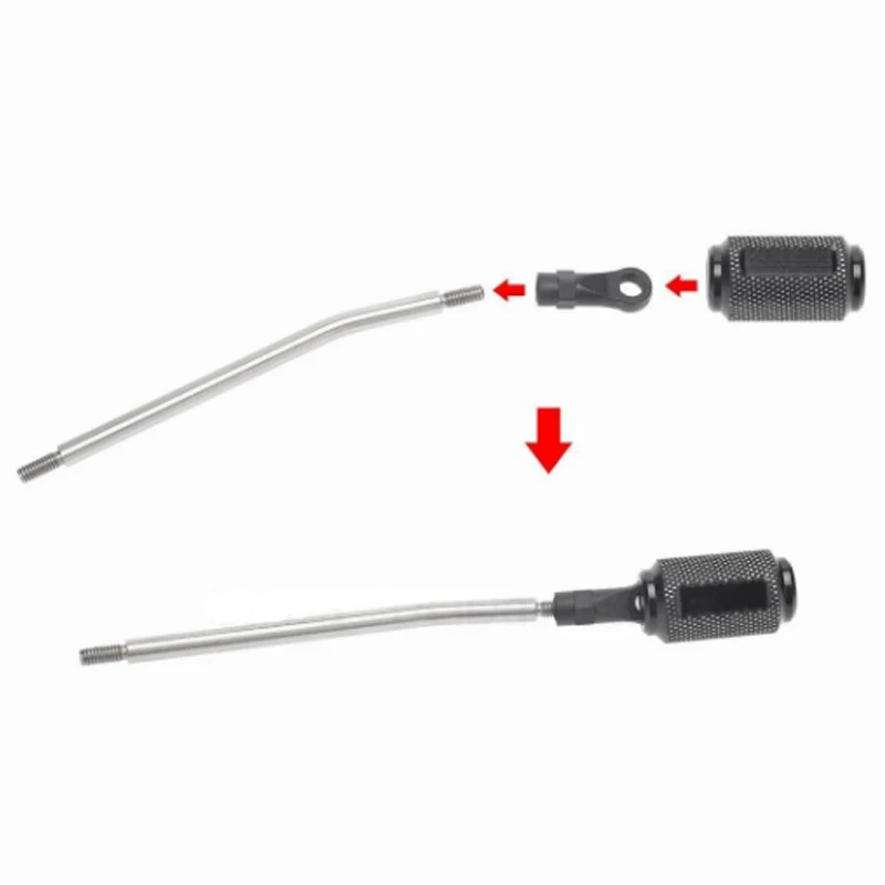 RC-Teile-Zubehör, Hudy-Werkzeug aus Metall, Kugelschlüssel, Montage und Demontage, Zugstangenwerkzeug 181110   Kugelschlüssel