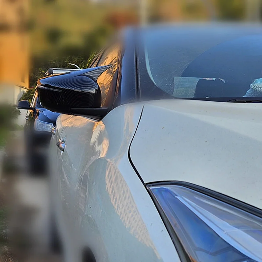 Für Nissan Kicks Lannia BlueBird 2015-2021 Auto Rück Seite Spiegel Abdeckung Flügel Kappe Außen Aufkleber Tür Rückansicht fall Trim – Detail 5