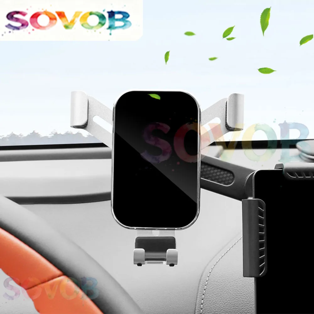 For Changan Deepal S07 L07 Car Screen Phone Holder Interior Modification Product Gravity Sensing 360 ° Telescopic Adjustment