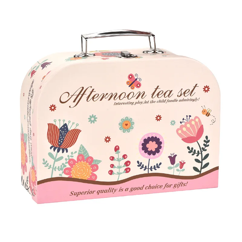 DIY Pretend Play Toy Simulation Tea Food Cake Set Play House Kitchen Afternoon Tea Game Toys Gifts For Children Kids Girls Toys