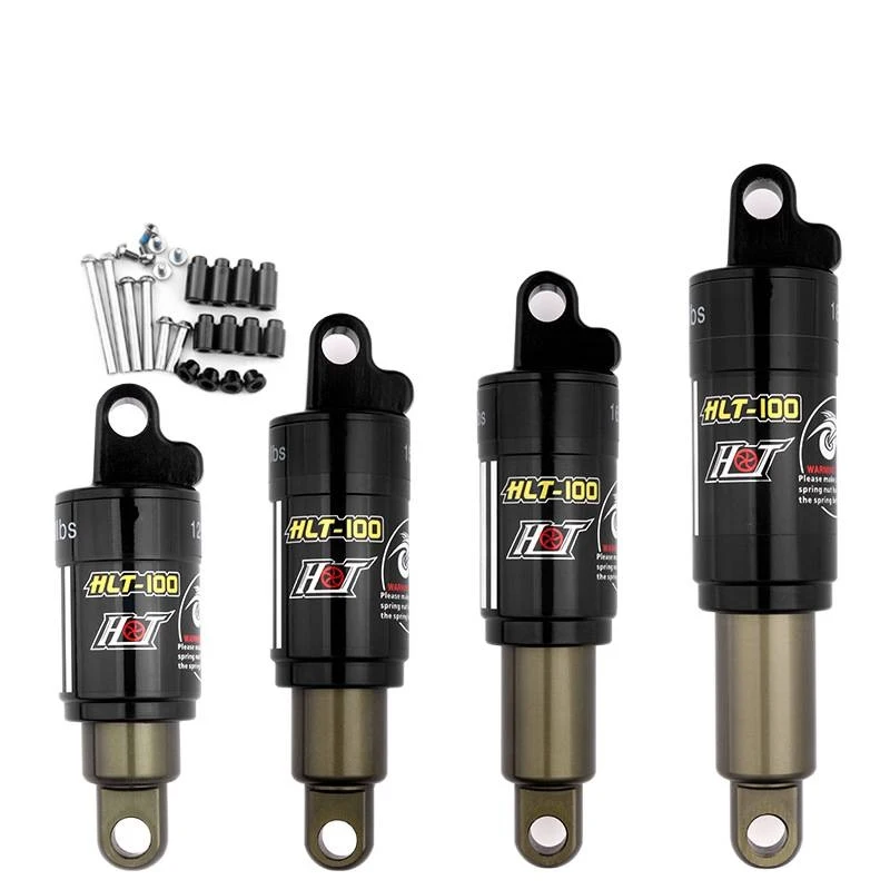 AliExpress NONE HLT100 Bicycle Oil Spring Shock Absorber, Electric Vehicle, Snowmobile, Mountain Bike Rear Shock Absorber, Cross-Border Bestsell