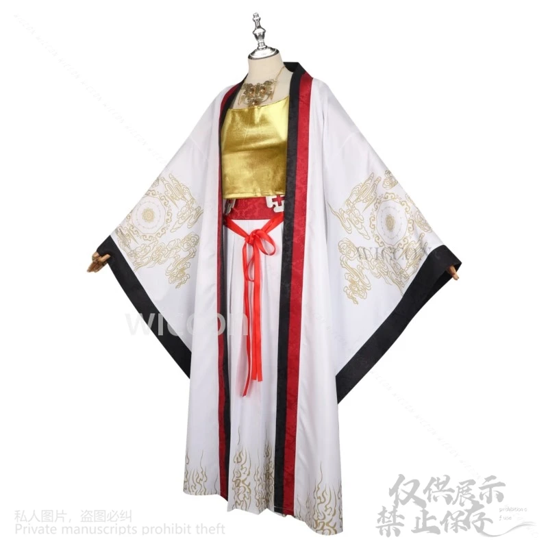 อะนิเมะเกมตํานานสีดํา Wukong คอสเพลย์ที่กําหนดเองเจ้าหญิง Tie Shan เครื่องแต่งกายสไตล์จีนเล่นบทบาทวิกผมฮาโลวีน Party Roleplay