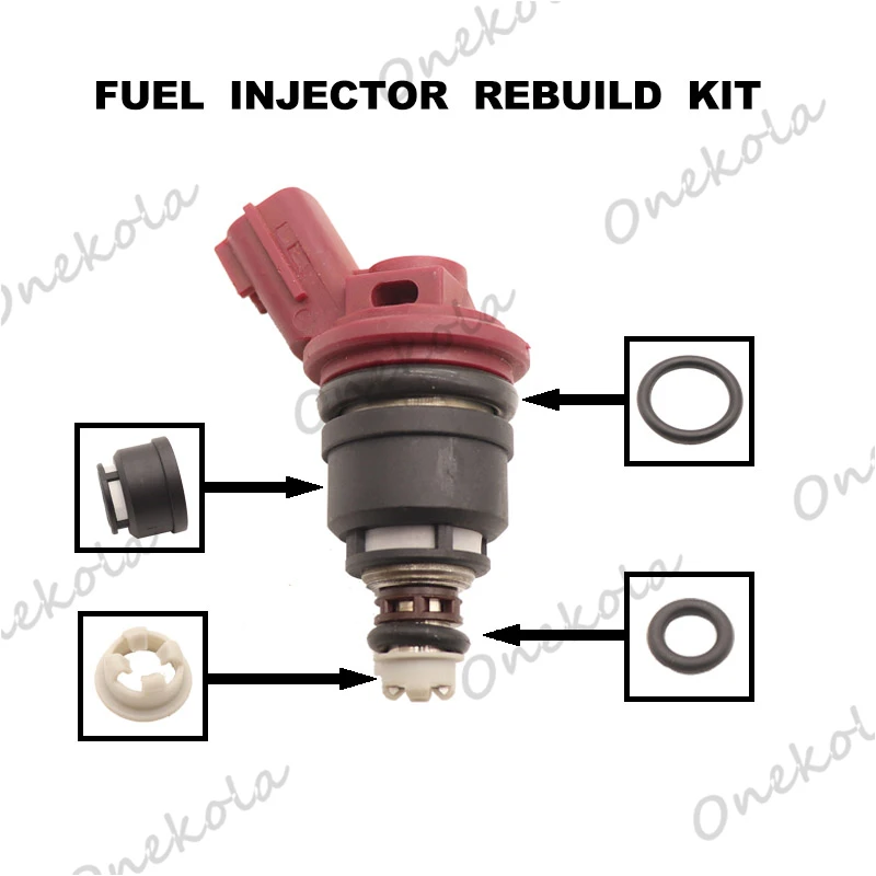 Fuel Injector repair kit Orings Filters for Nissan 92-99 Maxima Infiniti I30 96-99 3.0L 16600-96E01