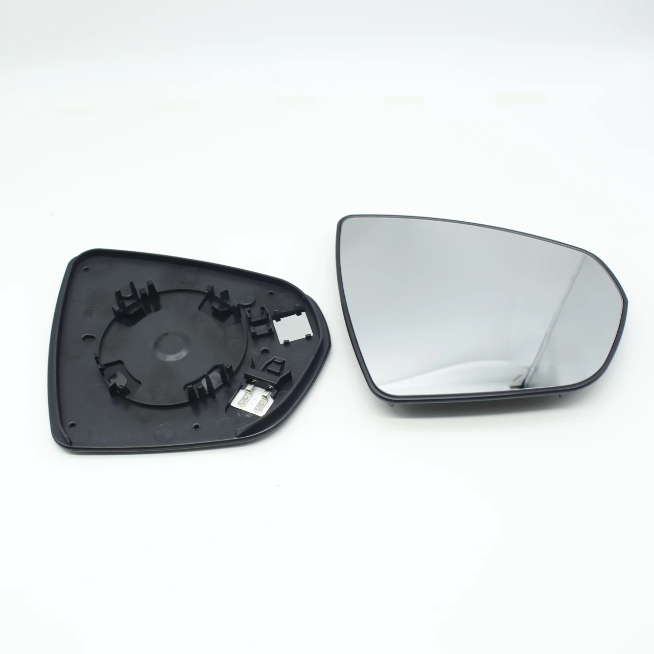 Car Door Wing Mirror Glass for VAUXHALL GRANDLAND X 2017-2023 Heated with Back Plate