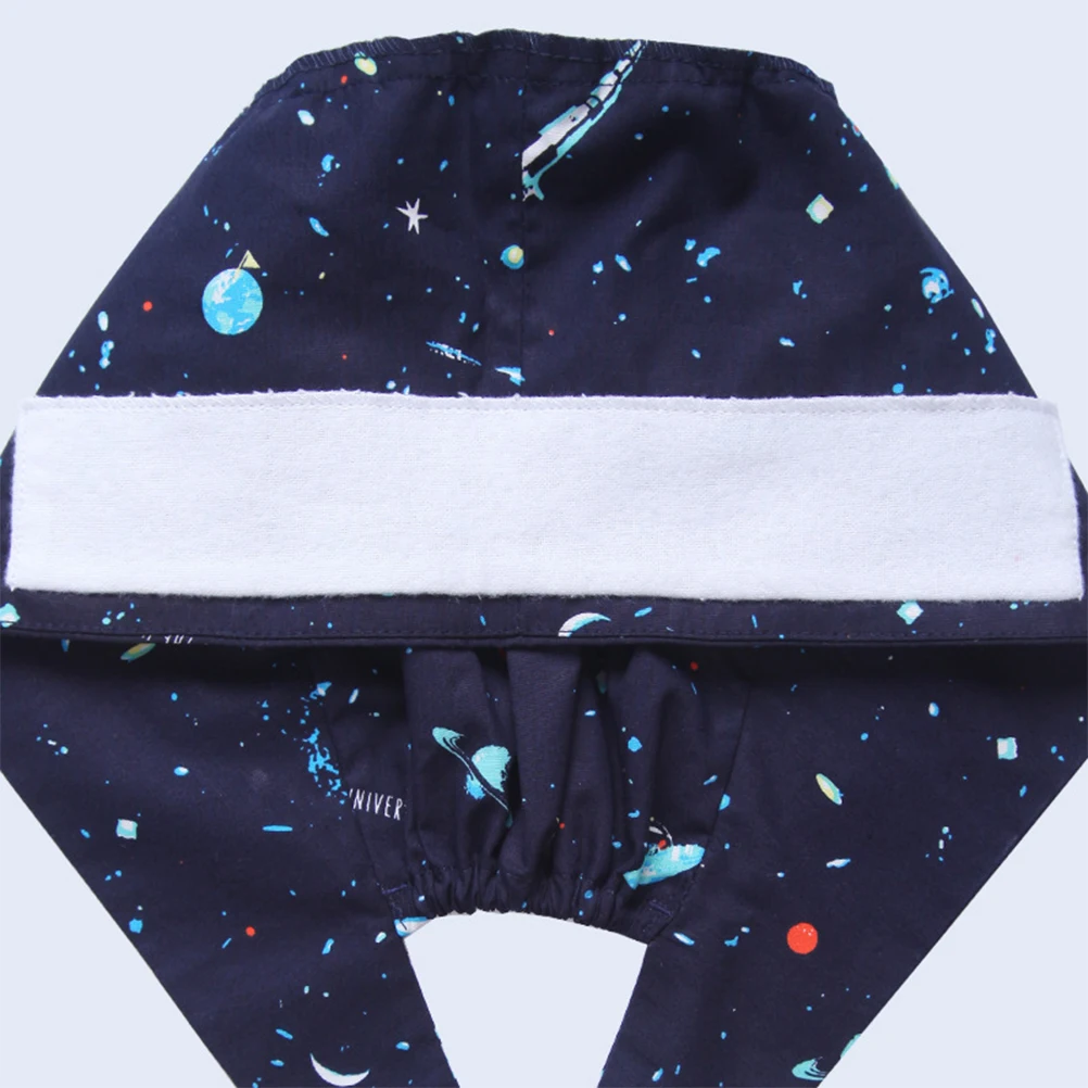 

Cotton Surgical Creative Printed Nurse Doctor Working Hat Dustproof Breathable Sweat Absorption Comfortable Durable Beauty
