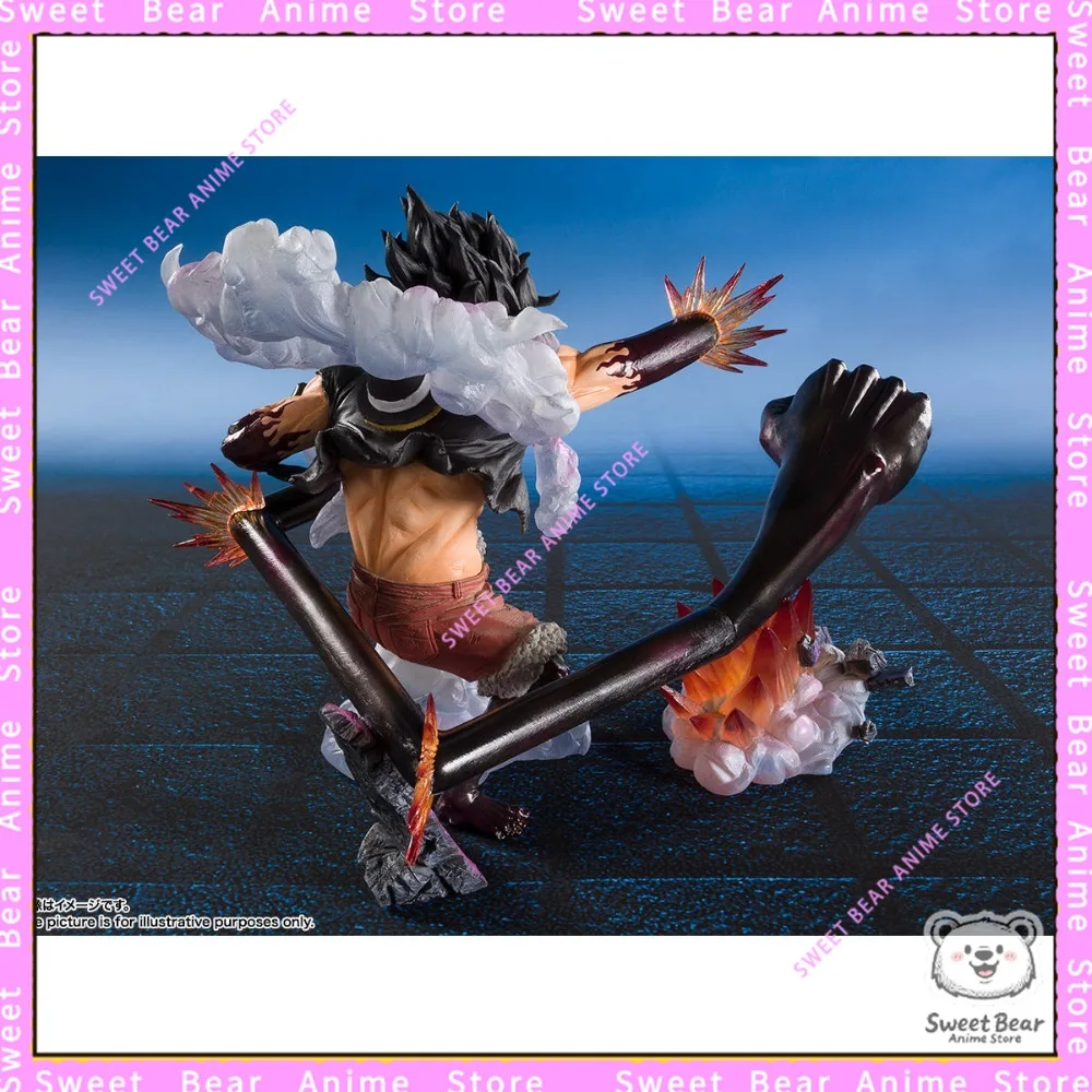 In Stock Bandai Figuarts ZERO Super Battle One Piece Luffy Gear 4 Snake Man King Snake Figure Anime Model Trendy Toys Doll - view 6