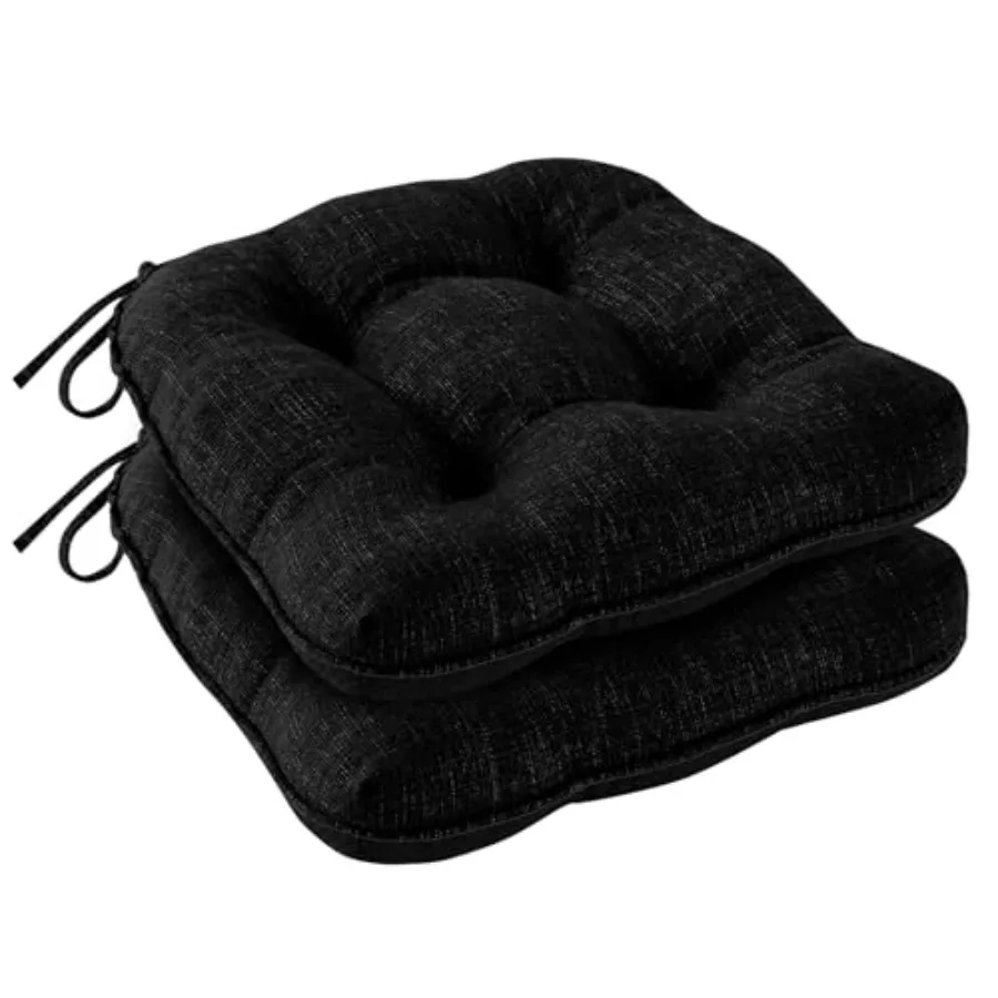 

Подушки для стульев: набор подушек для обеденных и кухонных стульев, с завязками и нескользящей основой, из тафтинговой пены с эффектом памяти.