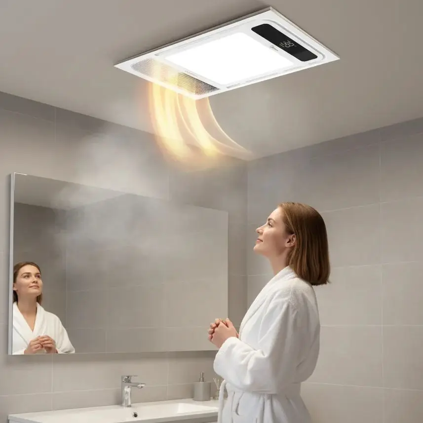 

Bathroommaster air heating exhaust fan lighting integrated bathroom toilet integrated ceiling