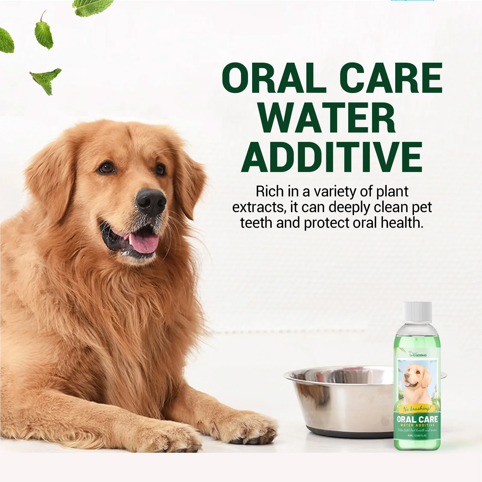 Pet Cleaning Series Dog Cat Teeth Stain Remover Oral Cleanser Ear Odor Eliminator Earwax Cleaner