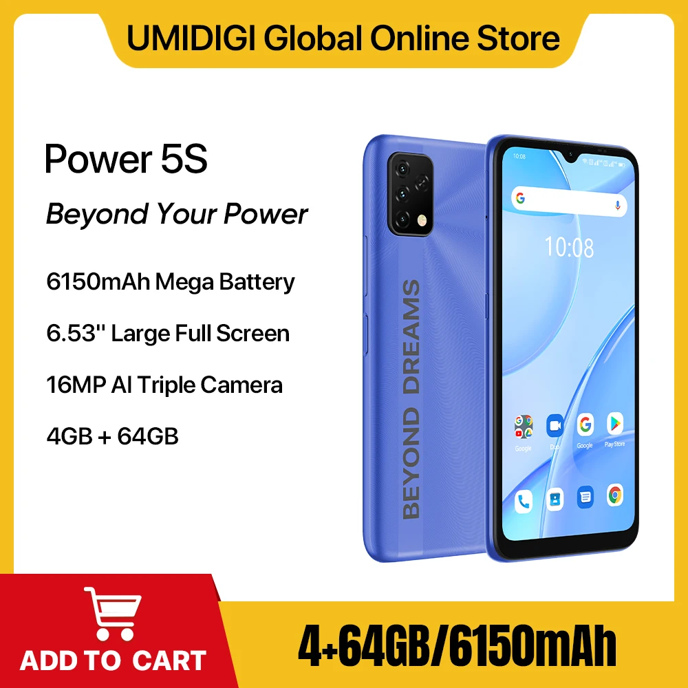 UMIDIGI-Power 5S Smartphone 6.53 \