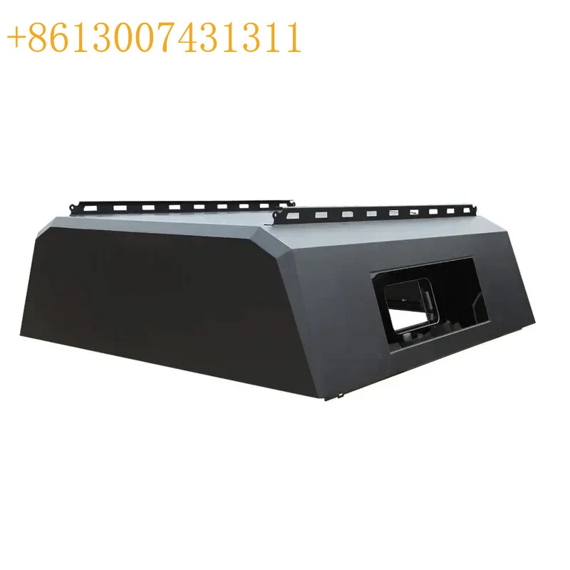 Rugged Waterproof Truck Canopy Designed Off-Road Use with Roof Racks