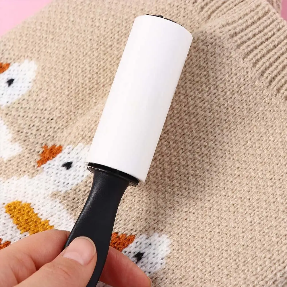 1 Pc Portable Manual Lint Roller Clothes Dust Fluff Pet Hair Sticky Brush Rolls Household Sweater Epilator Dog Pet Hair Remover