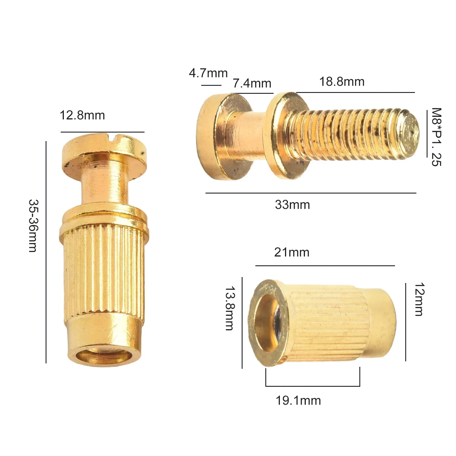 Enjoy a Stable and Reliable For Lp Electric Guitar with 2PCS Tuneomatic Bridge Stop TaiFor Lpiece Studs Anchors