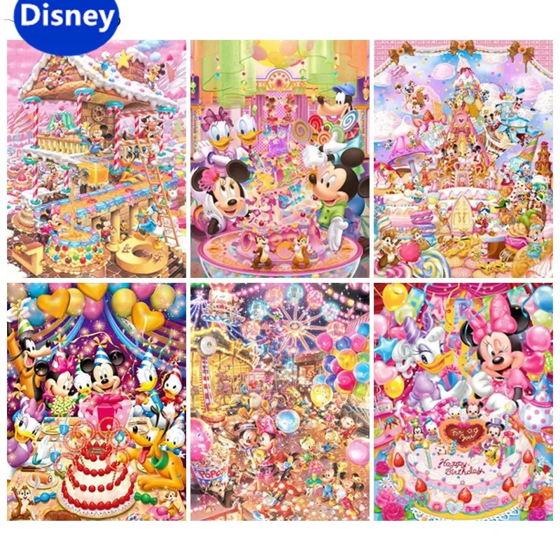 

Disney Puzzles, Early Educational Toys, Montessori Children, Mickey Mouse, Princess, Winnie The Pooh, Pixar Car Puzzle Game Toys