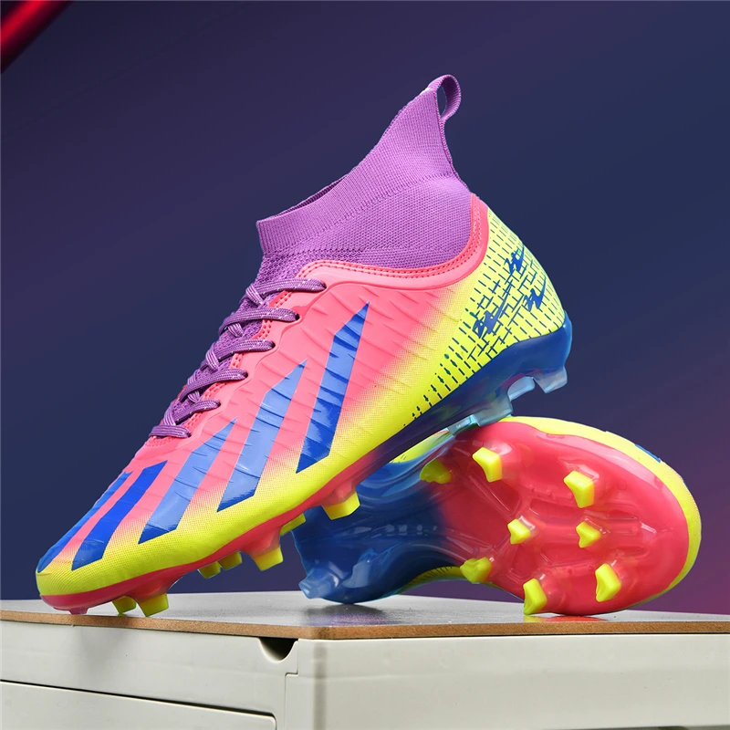 

Double Star 2026 New Low-Top AG Football Boots Ultralight Professional Outdoor Men's Soccer Cleats Size 35-45