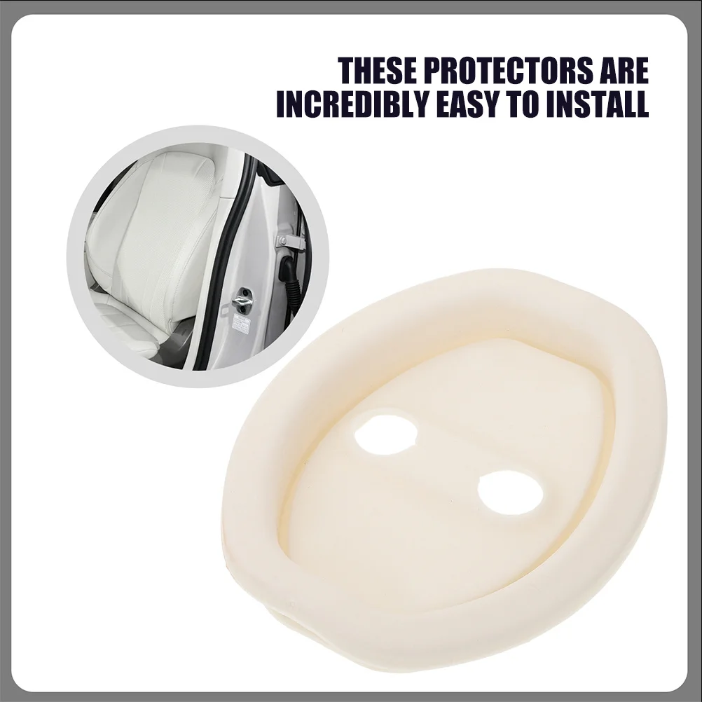 

8pcs Silicone Door Lock Protective Cover Shock Absorber Cushion For Car Interior Protection Universal Door Latch Guard