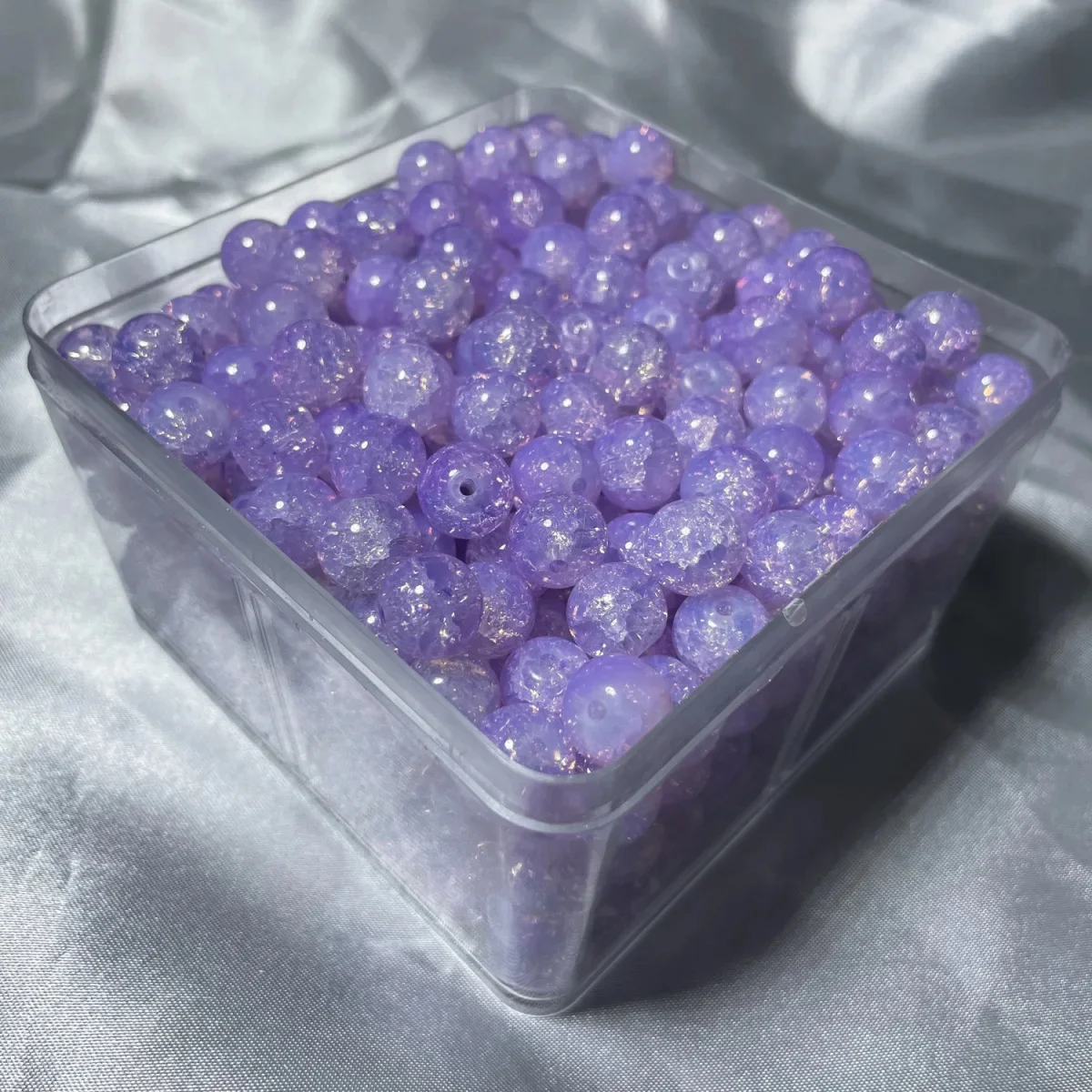20 Pcs 10mm Glass Beads Beautiful Multicolor Beads Handmade Diy Bracelet Necklace Bracelet Jewelry Handmade Beads Accessories