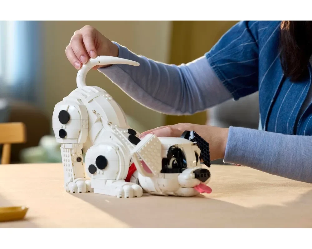 2025 Nieuwe 1722 STKS Cartoon 101 Dalmatiërs Puppy Model Bouwsteen Legoing 43269 Creatieve Assemblage Architectuur Speelgoed Gift