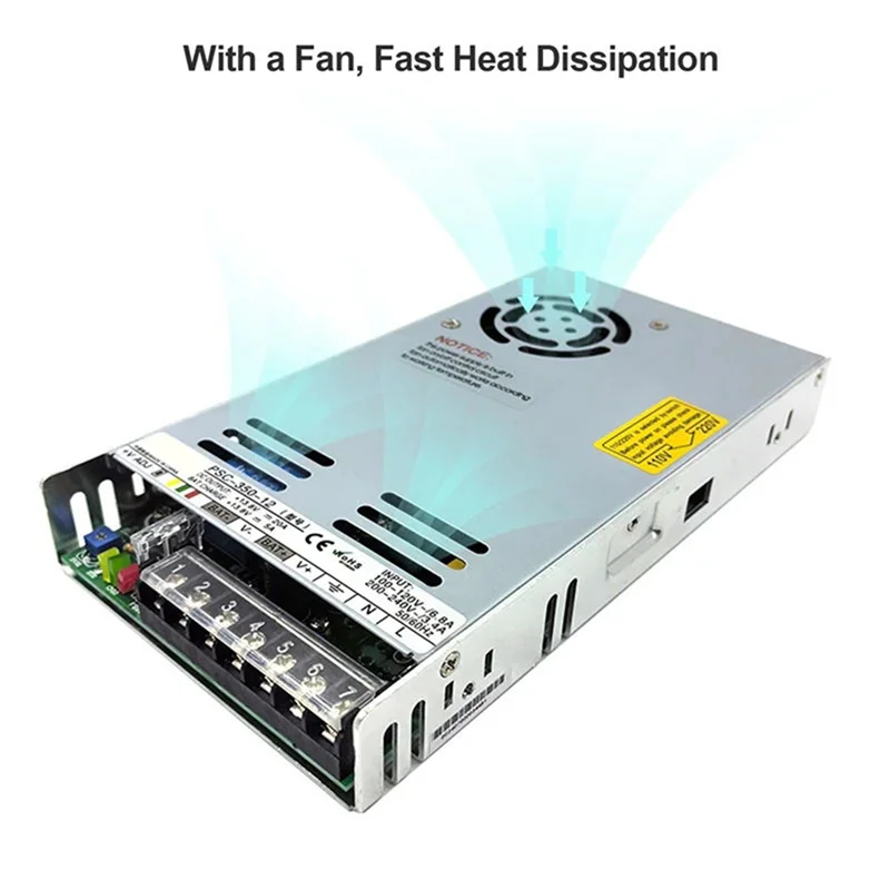 【A87T】LRS-350-24V LRS-350-12 350W مخرج واحد تحويل التيار الكهربائي 12V 29A AC-DC SMPS