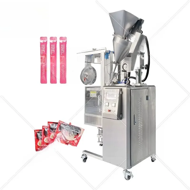 Vertical Ground Coffee Sugar Powder Filling Machine Stick Pack Packaging Machine Automatic Sachet Sealer for Coffee Production