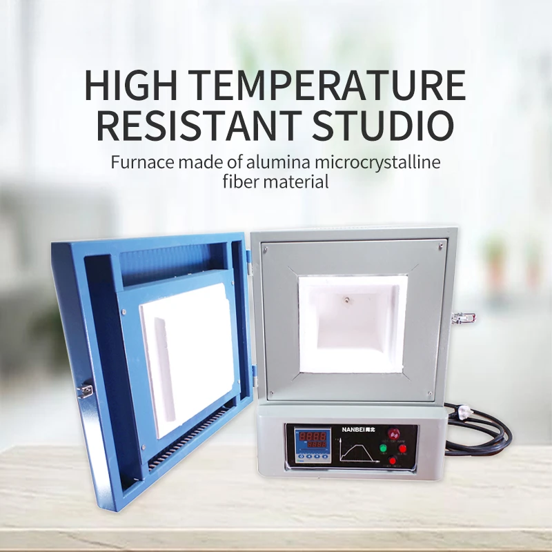 1700-Degree Electric Muffle Furnace, High-Temperature Bronze Smelting Induction Furnace For Industrial Use