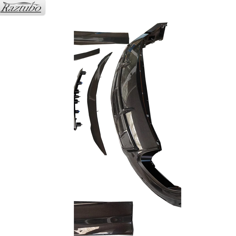 Dream Garage MSY Style Carbon Fiber Front Lip Wheel Eyebrow Body Parts Small Bodykit For Urus
