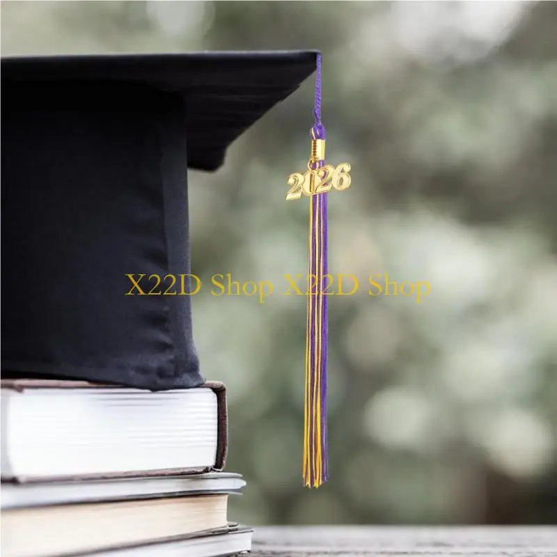 X22D 10Pcs 2026 Graduation Tassels Class of 2026 Graduation Cap Tassels Decoration